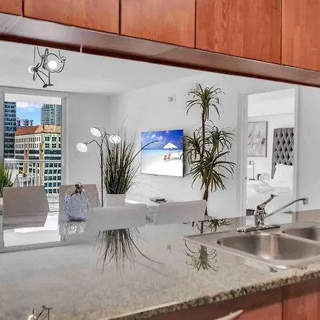 Lux 1 Bdr 1 Bth • Brickell • Pool & Ocean Views Apartment Miami Exterior photo